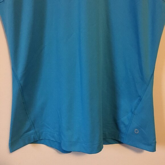 MEC Ocean Blue Sporty Muscle Shirt With Reflectors - Picture 4 of 15